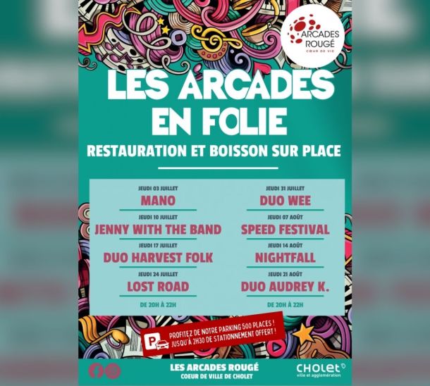 les arcades en folie Cholet
